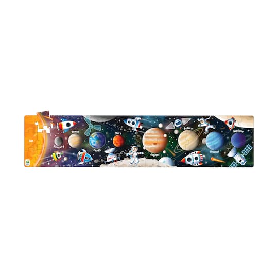 Long & Tall Puzzle - Solar System: 50+ Pcs